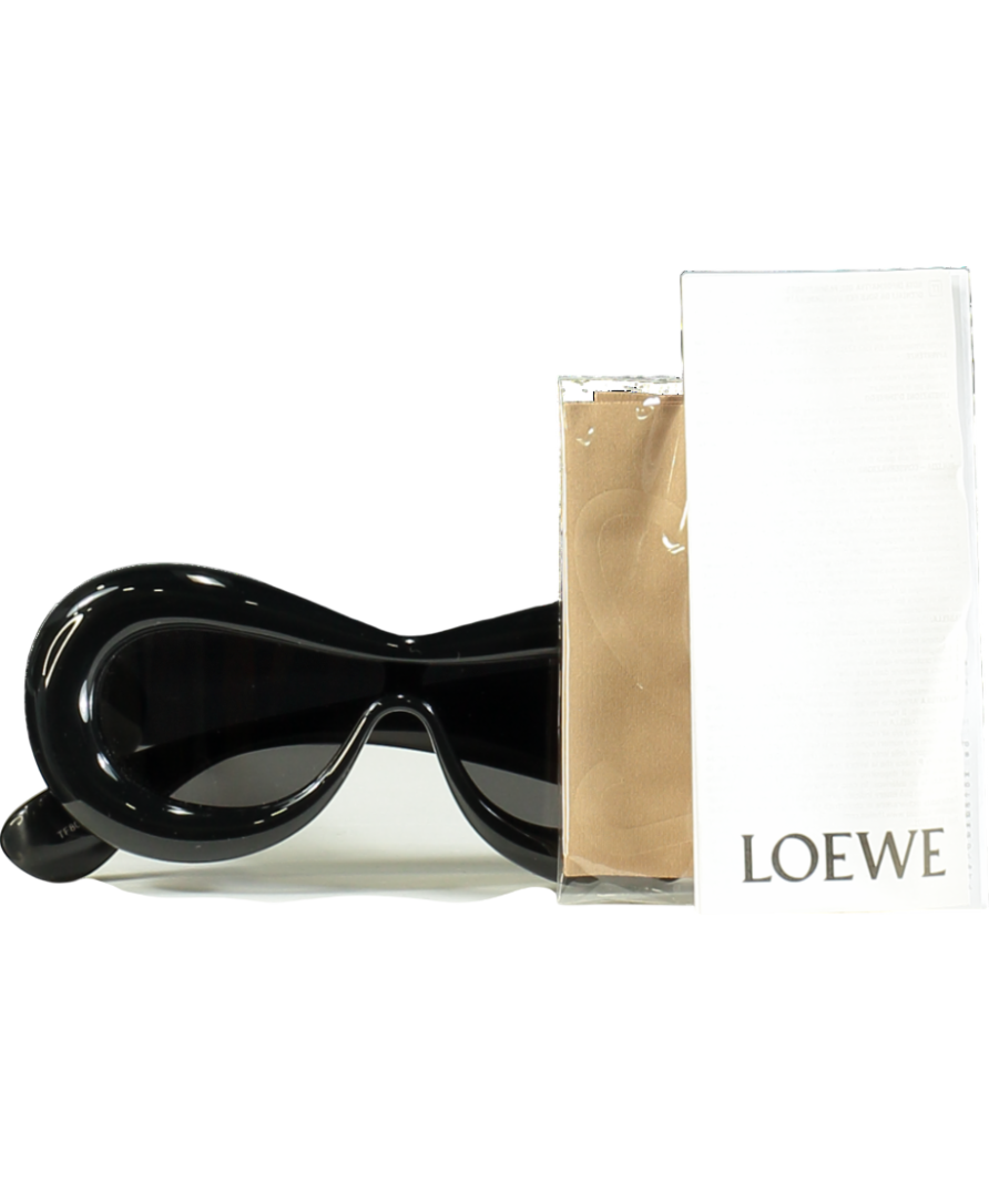 Loewe Black Inflated Mask Sunglasses