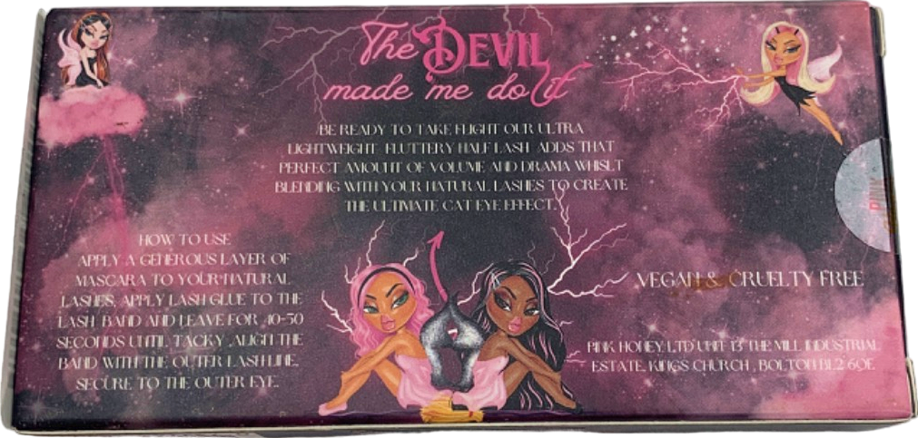 The Devil Eyelashes Pink Honey