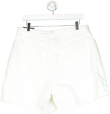 Abercrombie & Fitch White The Loose Short High Rise W 32