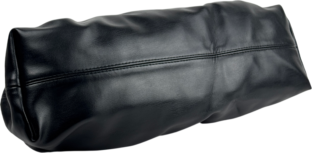 H&M Black / Gold East West Long Coated Clutch Bag One Size