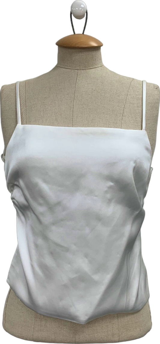 Zara White Camisole Top UK S