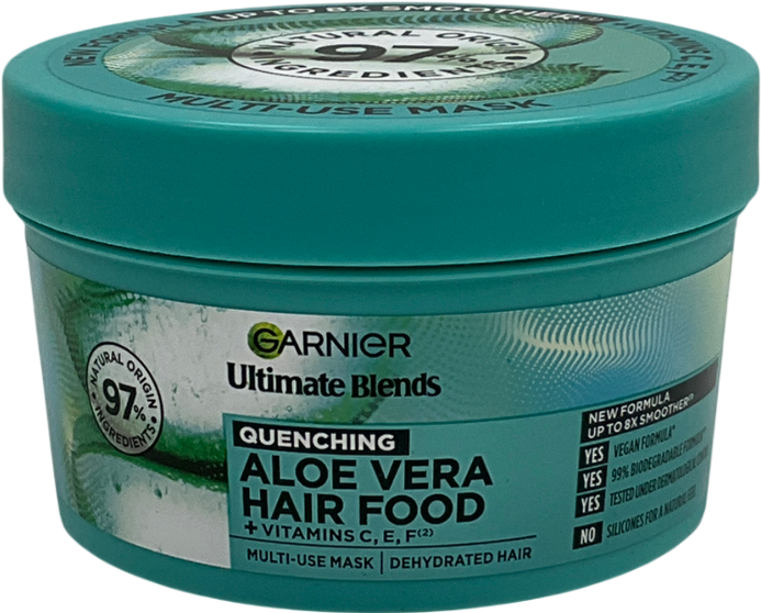 Garnier Ultimate Blends Hair Food Aloe Vera 3-in-1 Normal Hair Mask Treatment 320ml