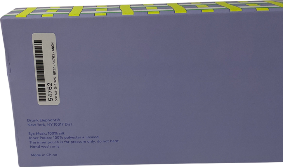 Drunk Elephant Eye Mask 100% Silk One size