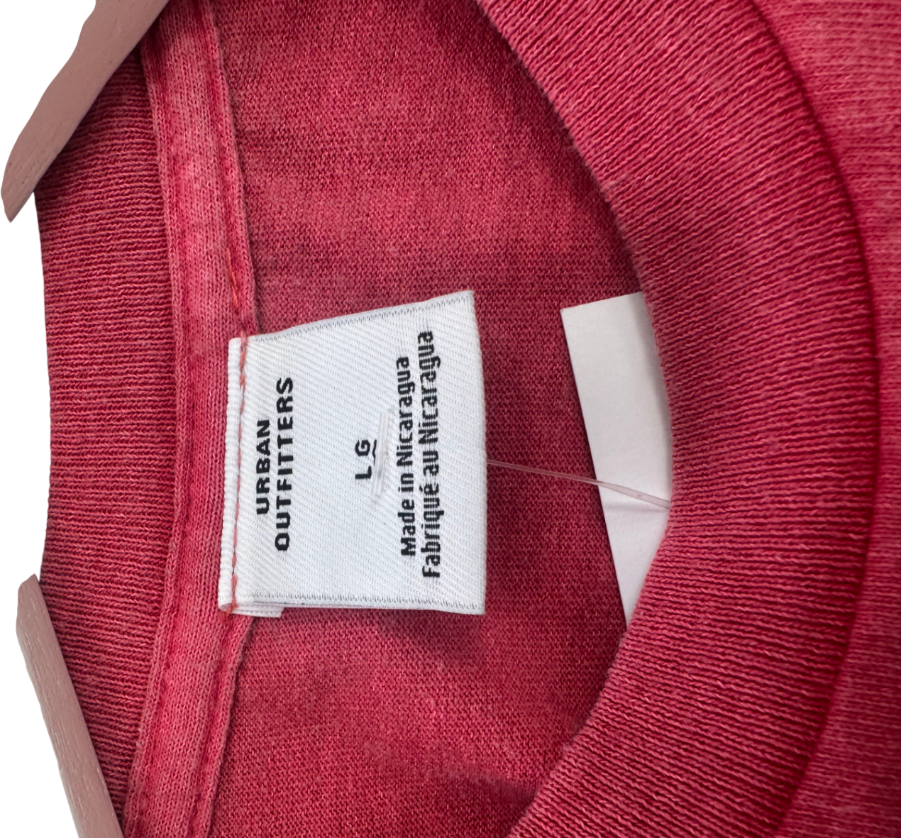 Urban Outfitters Pink Uo Red What The Duck T-shirt UK L