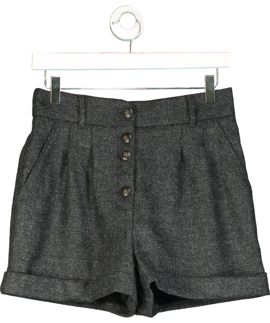 Sezane Wallace Shorts - Charcoal Grey - Sézane UK S