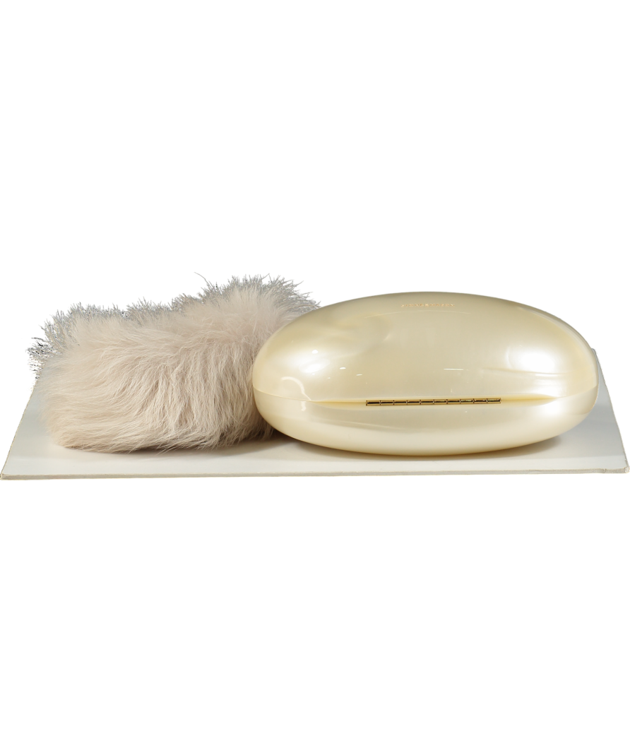 Stone & Mason Cream The Fluffy Pearl Stone Bag
