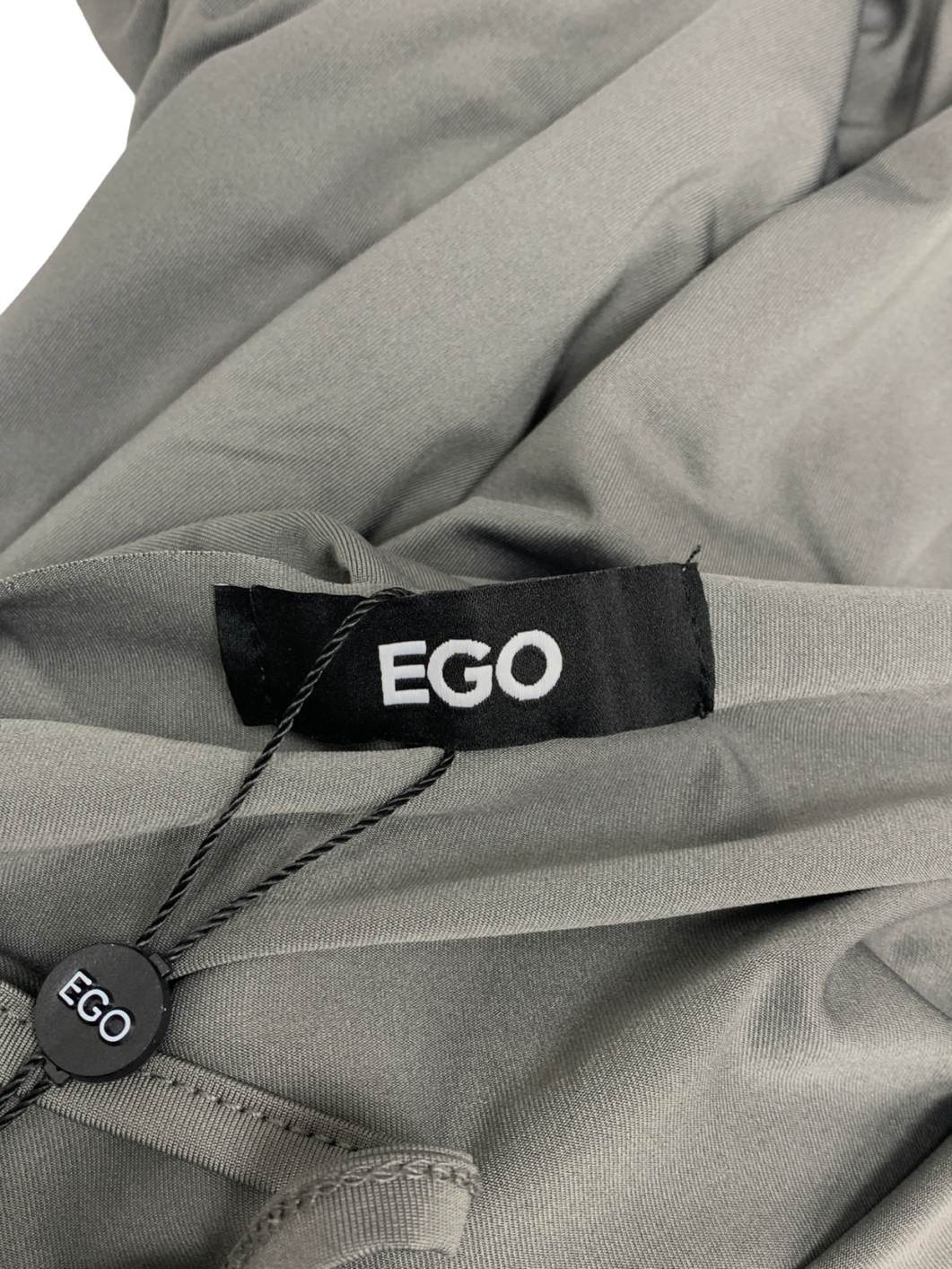 Ego Grey High Waist Maxi Skirt UK S