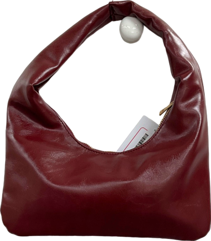Glamorous Burgundy Shoulder Bag