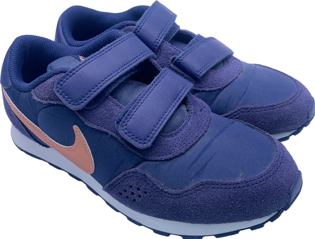 Nike Blue Velcro Strap Trainers Size UK 2.5