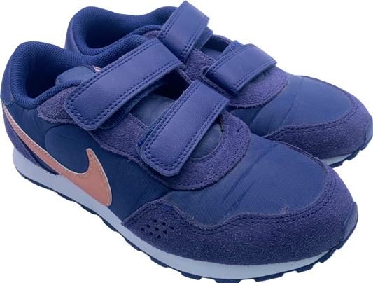 Nike Blue Velcro Strap Trainers Size UK 2.5