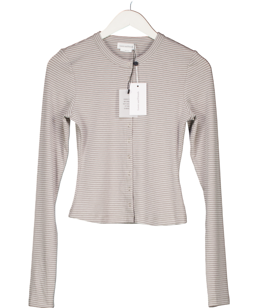 Lovers and Friends Grey Sofia Cardigan UK S