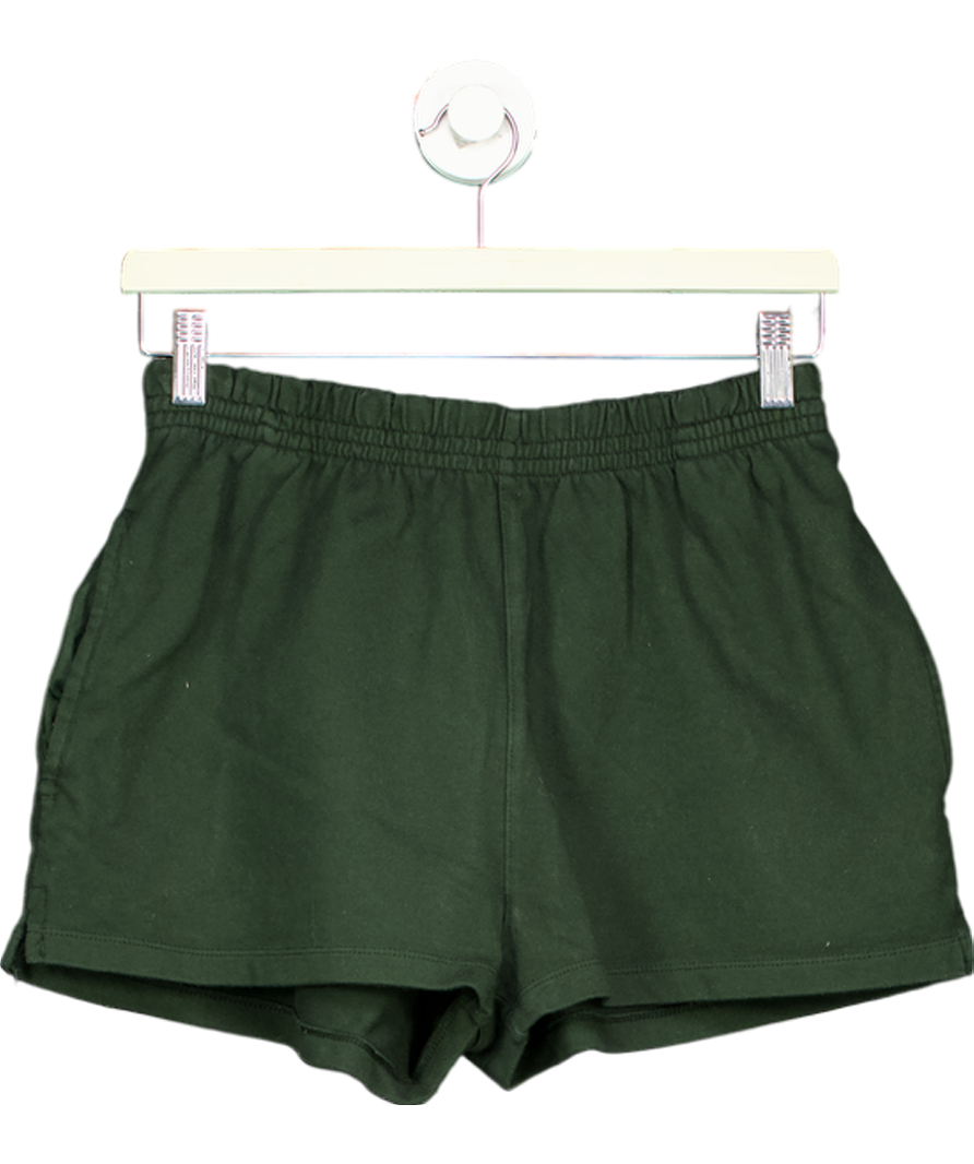 Brandy Melville Green Jogger Shorts UK XS/S