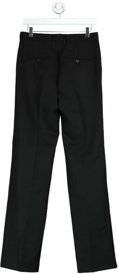 Anine Bing Black Tailored Straight Leg Trousers UK 8