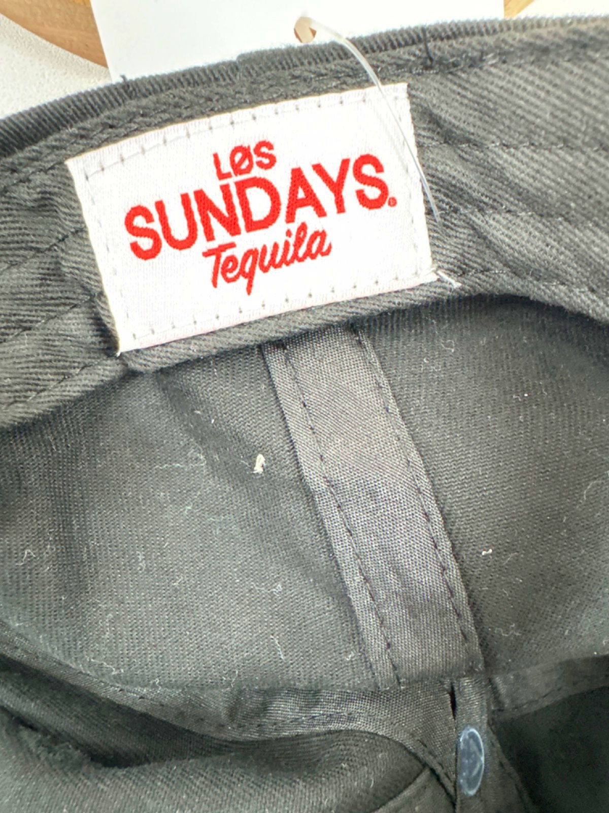 Los Sundays Black 'Only Accepting Good Vibes and Tequila' Cap One Size