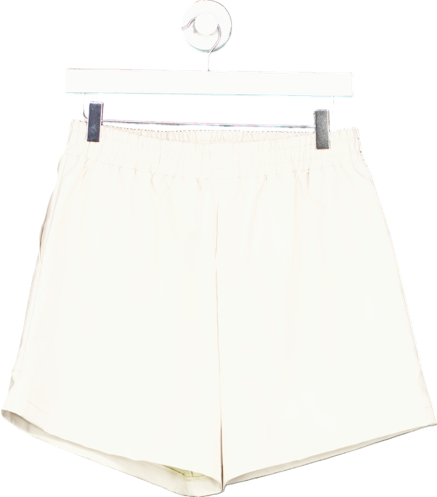 PrettyLittleThing White Shorts UK 8