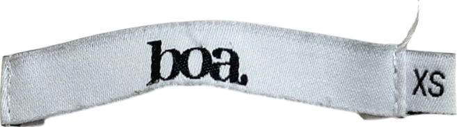 BOA White Wide Leg Suit Trousers UK XS