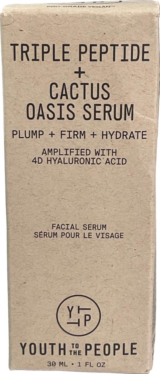 Youth to the People Oasis Triple Peptide + Cactus Serum 30ml