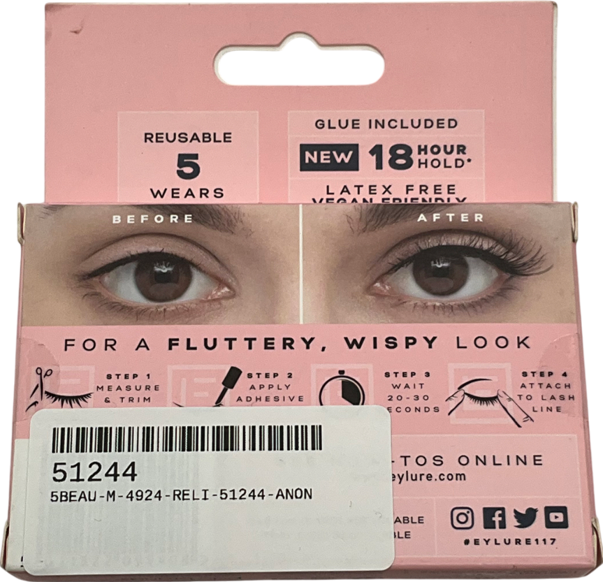 Eylure Fluttery Light Lashes 117 One size