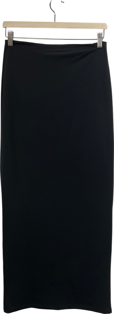 Pepper Mayo Black Solace Soul Straight Maxi Skirt UK S
