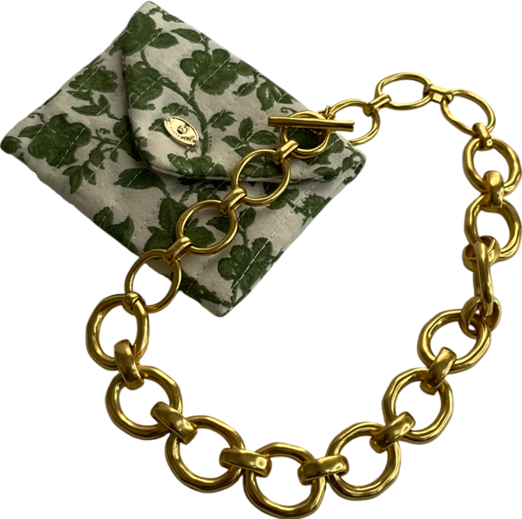 Sezane Gold Agathe chunky chain Necklace