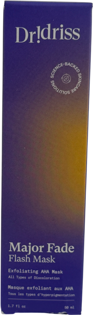 Dr driss Major Fade Flash Mask 50ml