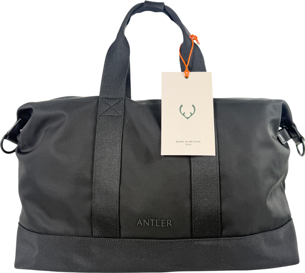 Antler Black Icon Overnight Bag  - 19l One Size