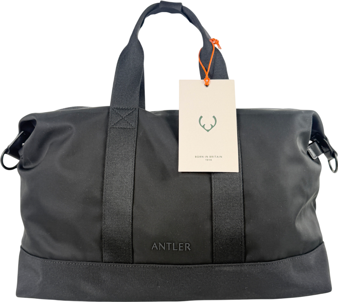 Antler Black Icon Overnight Bag  - 19l One Size