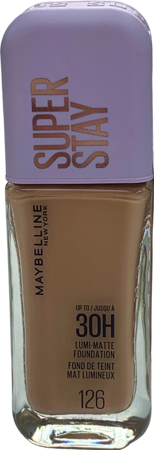 Maybelline Super Stay 30H Lumi-Matte Foundation 126 30ml