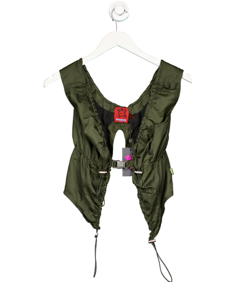 Heaven by Marc Jacobs Green Clip Front Top UK S