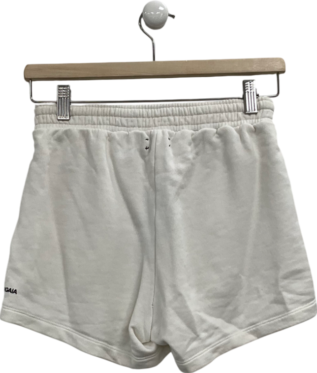 PANGAIA White Midweight Shorts UK XS