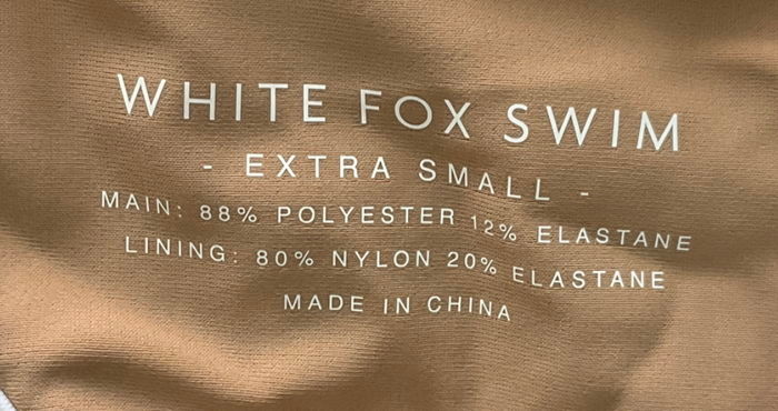 White Fox Beige Lost In Paradise Bikini Set - Mocha UK XS