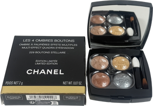 Chanel Les 4 Ombres Boutons Multi-effect Quadra Eyeshadow 229 Boutons Stellaire 2g