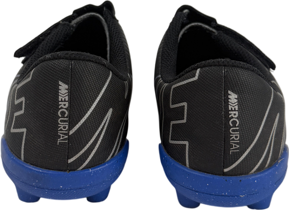 Black Nike Velcro Football Boots UK 12.5 EU 31 👼