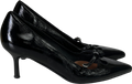 jonak Black Cross-strap Pumps UK 6 EU 39