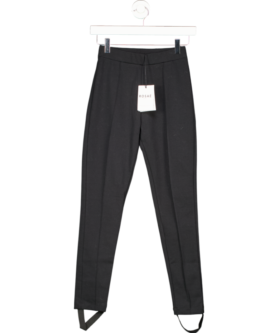 Rosaé Black Le Gaby Stirrup Leggings UK 6