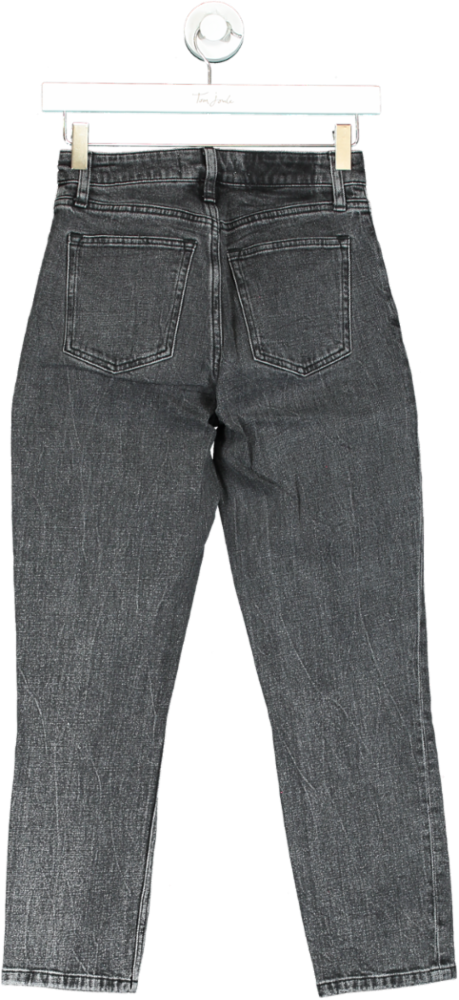 Abercrombie & Fitch Black The Mom High Rise Jeans UK W23