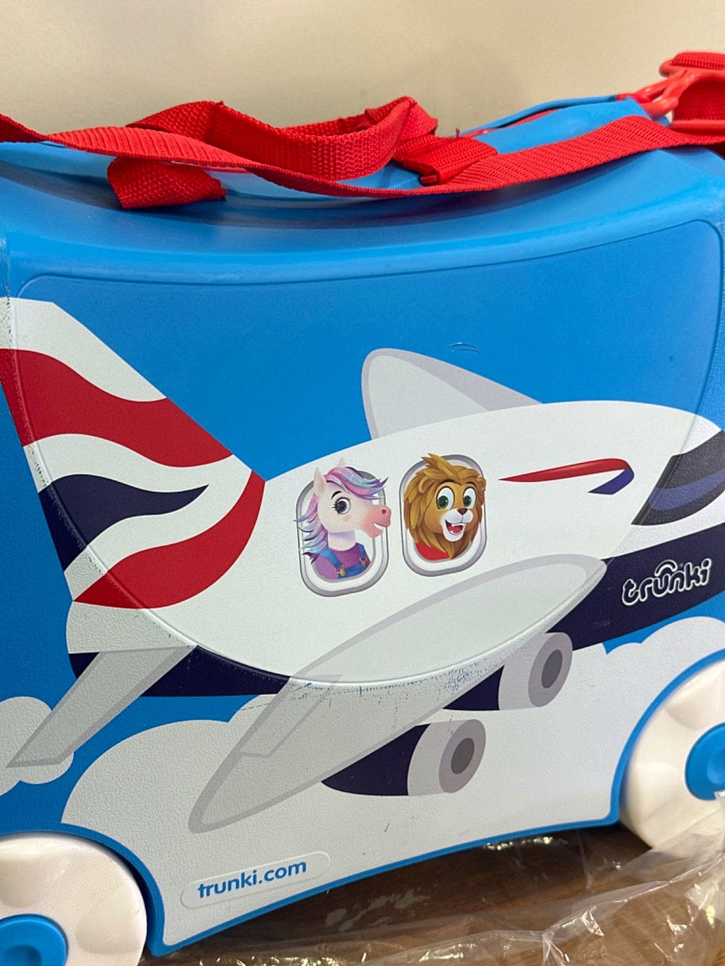 Trunki Blue Ride-On Childs Suitcase