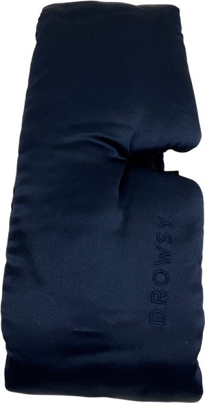 Drowsy Sleep Co Moonlight Shadow Silk Sleep Mask Blue One size