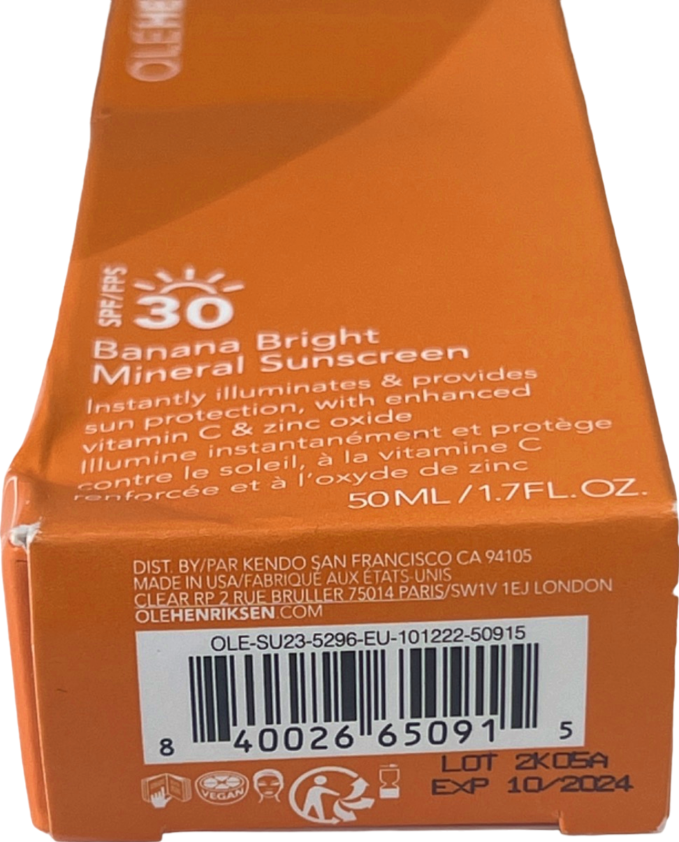 OLEHENRIKSEN Banana Bright Mineral Sunscreen SPF 30 50ml