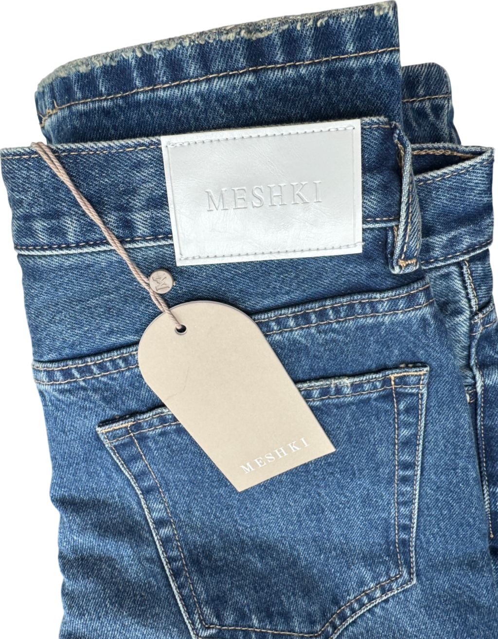 Meshki Blue Denim Mattea Jeans UK 8