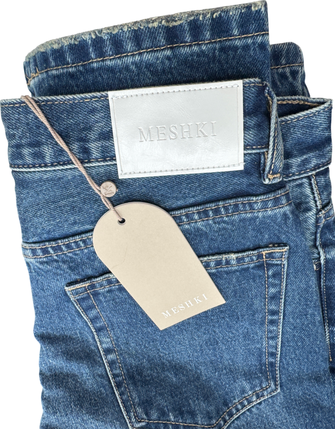 Meshki Blue Denim Mattea Jeans UK 8