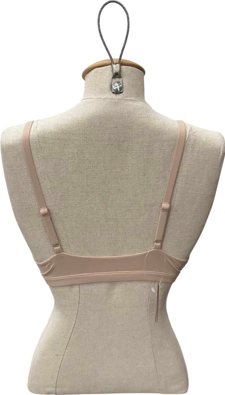 SKIMS Beige Fits Everybody Triangle Bralette - Clay UK S