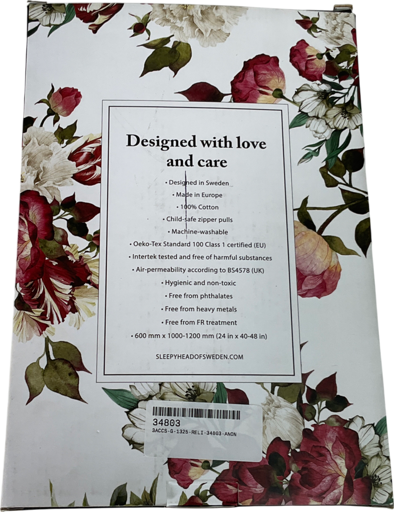 DOCKATOT sleepyhead White La Vie En Rose Grand Spare Cover