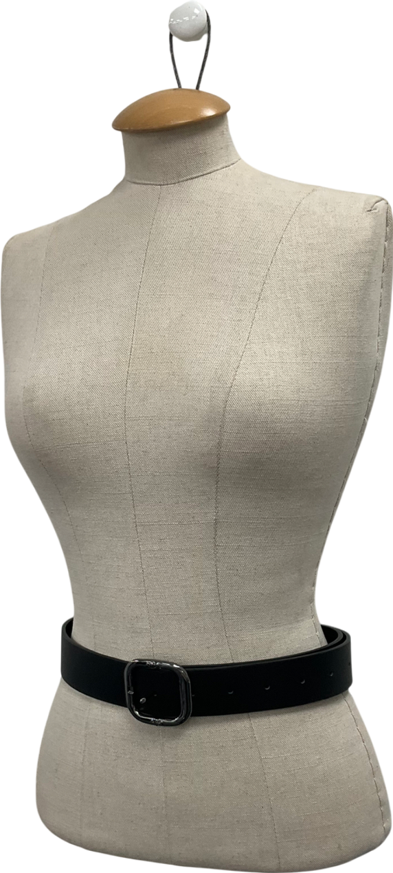 Goelia Black Buckle Belt UK M