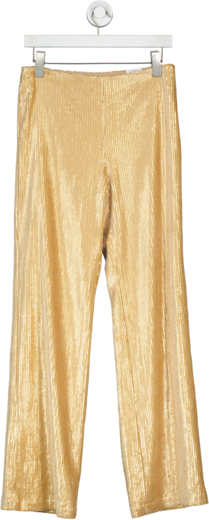 J McLaughlin Metallic Sequin trousers UK S