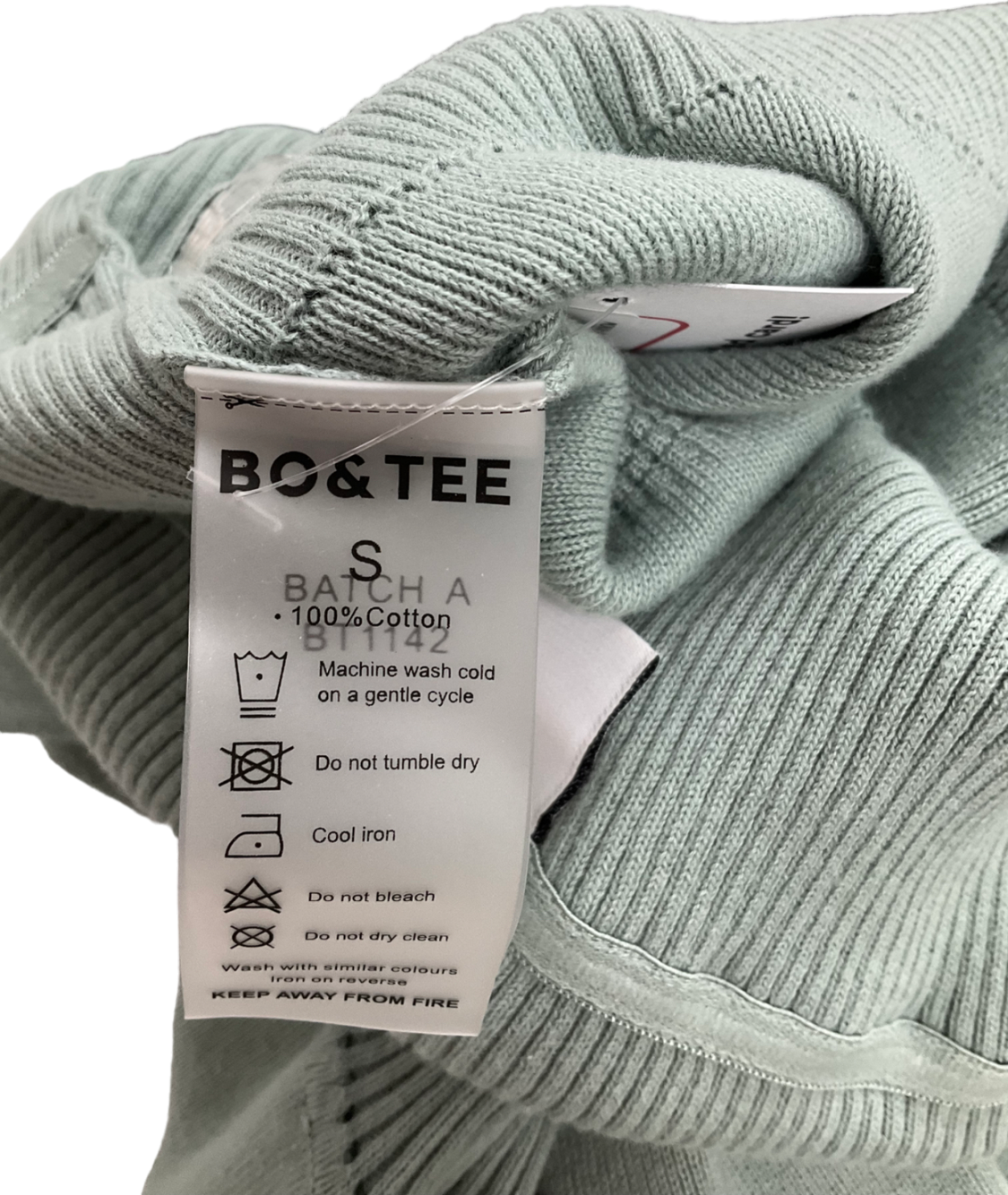 Bo + Tee Blue fold over Jumpsuit UK S