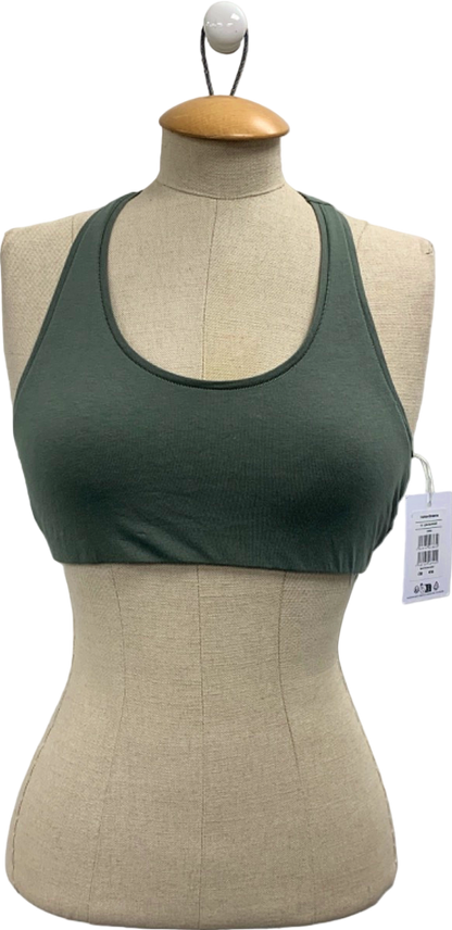 Gymshark Green Cotton Bralette M