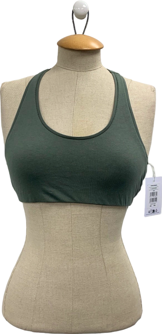 Gymshark Green Cotton Bralette M