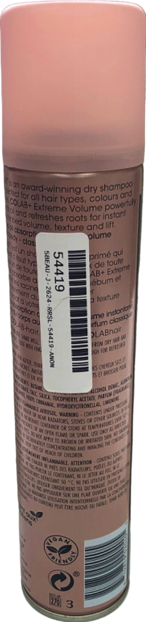 COLAB Dry Shampoo Extreme Volume 200 ml