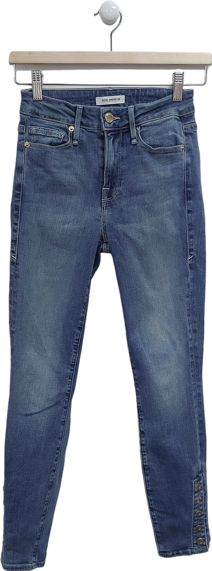 Good American Blue Good Legs Skinny Jeans W24